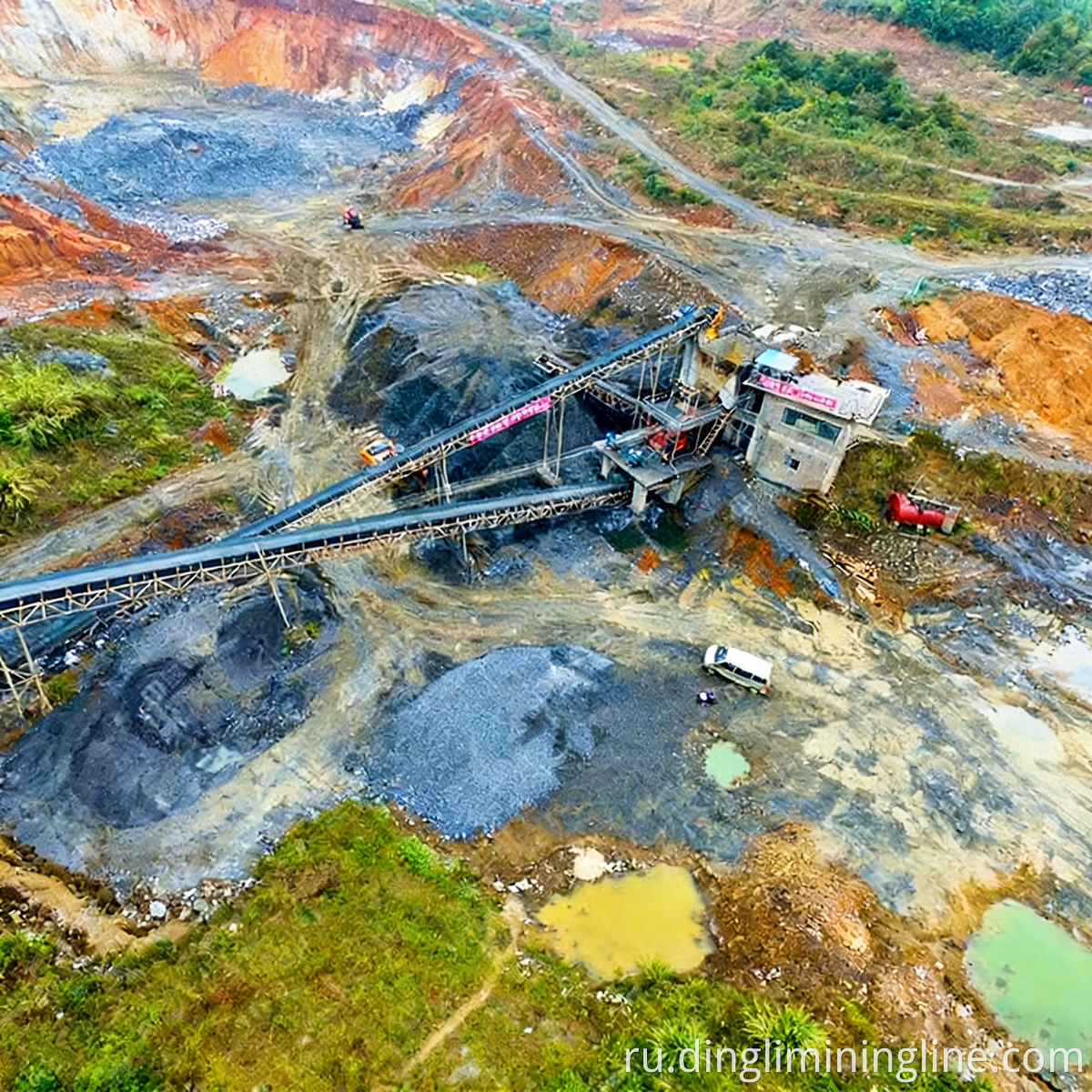 Complete Crushing Screening Plant